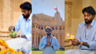 Hardik Pandya in Somnath