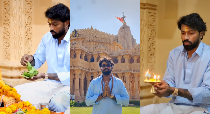 Hardik Pandya in Somnath