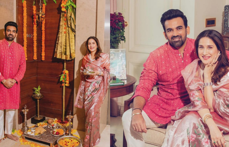 Zaheer Khan and Sagarika Ghatge