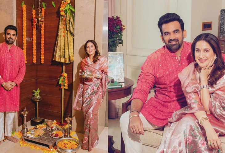 Zaheer Khan and Sagarika Ghatge