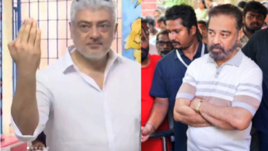 Ajith Kumar and Kamal Haasan