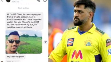 Scammer Impersonating MS Dhoni