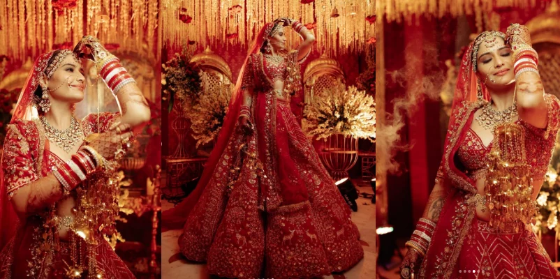 Arti Singh Bridal look