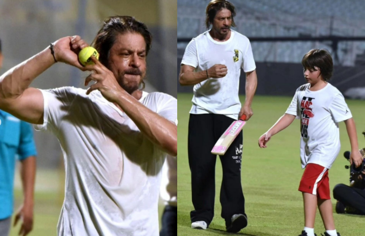 Shahrukh Khan with Abram Khan
