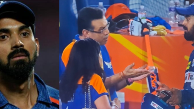 Sanjiv Goenka with KL Rahul