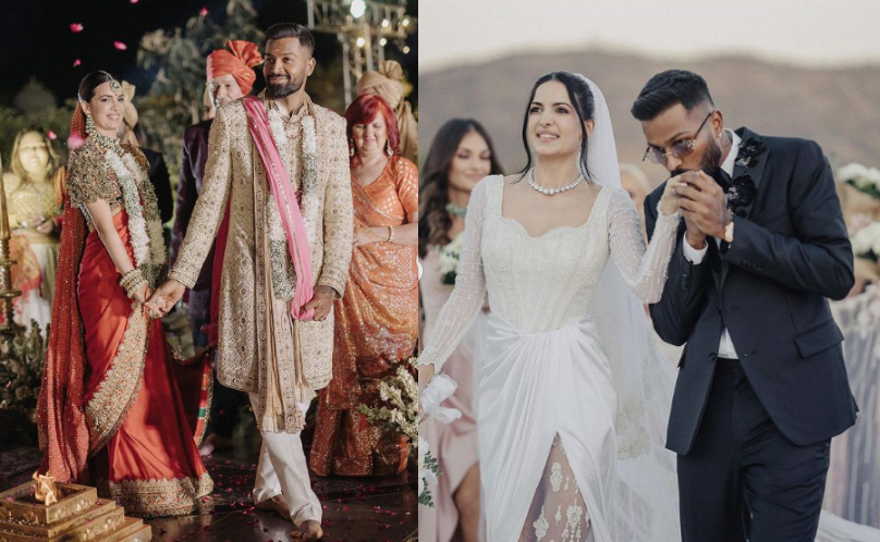 Hardik Pandya, Natasa Stankovic