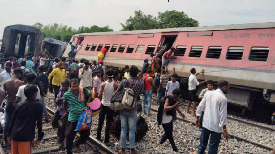 Dibrugarh Express Derailed