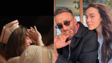 Jackie Shroff with Krishna