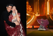Nora Fatehi. Manish Malhotra