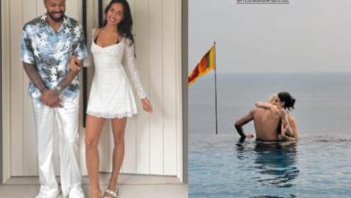 Hardik Pandya with Mahieka Sharma