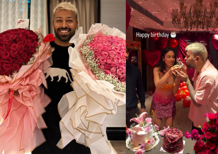 Hardik Pandya and Mahieka Sharma