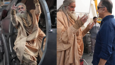 Amitabh Bachchan with Kamal Haasan