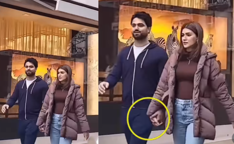 Kriti Sanon and Kabir Bahia