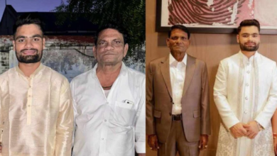 Rinku singh with father Khanchand