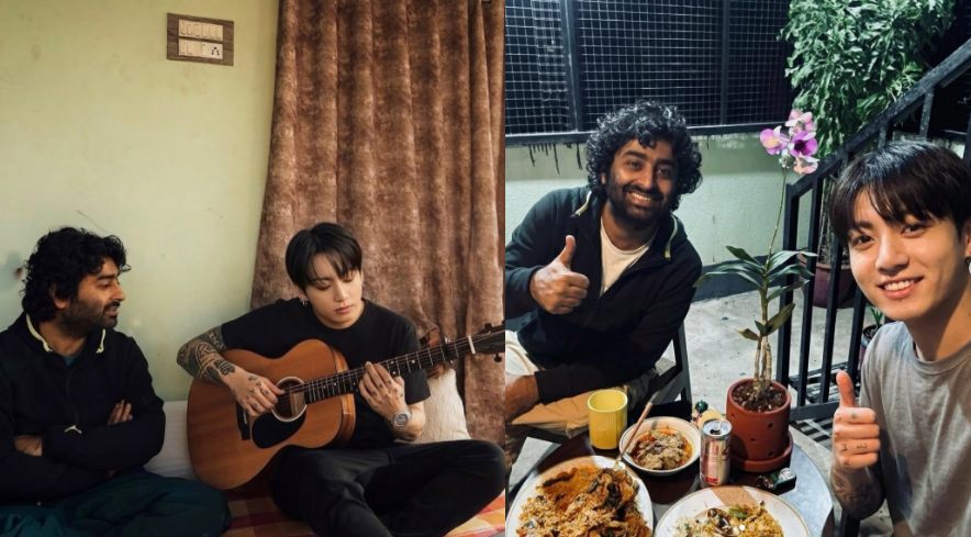Arijit Singh and Jung Kook