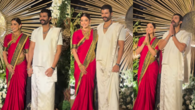 Rashmika Mandana and Vijay Devarakonda Reception