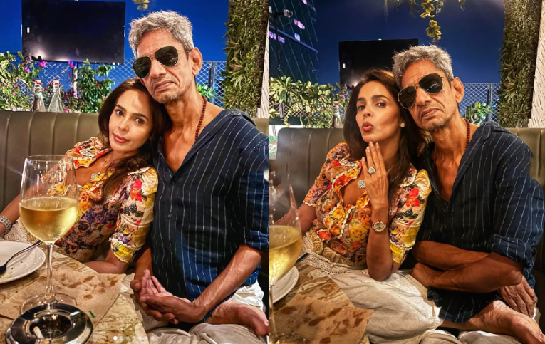 Mallika Sherawat and Vijay Raaz