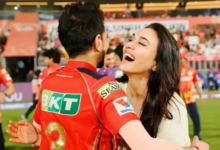 Yuzvendra Chahal and Preity Zinta