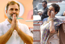 Rahul Gandhi and Kangana Ranaut