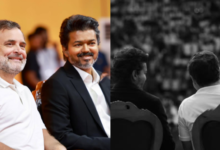 Thalapathy Vijay and Rahul Gandhi