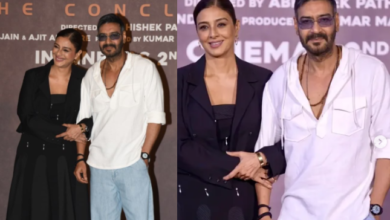 Ajay Devgn and Tabu
