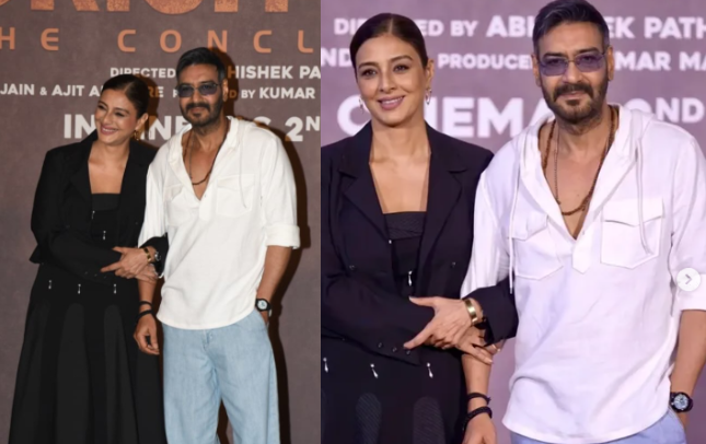 Ajay Devgn and Tabu